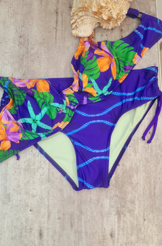 Bikini 'Fanals Tropical' violeta
