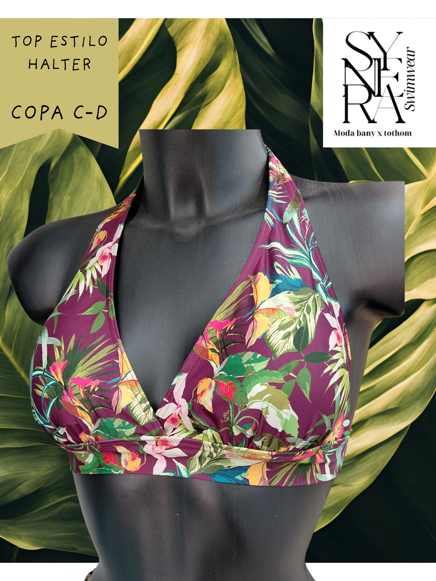 Bikini Top HALTER by Syneraswimwear